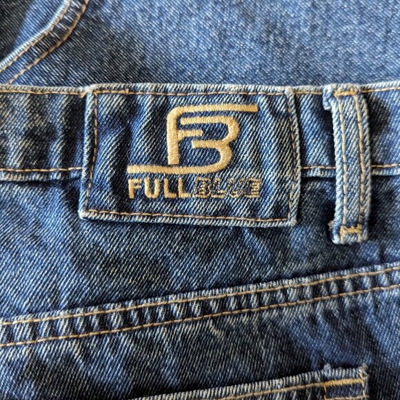 Full Blue Denim Blue Jeans, 18 - Picture 4 of 7